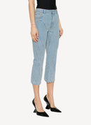 Mugler - Pantalon - Light Blue - Femme