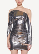 Mugler - Robe - Silver - Femme