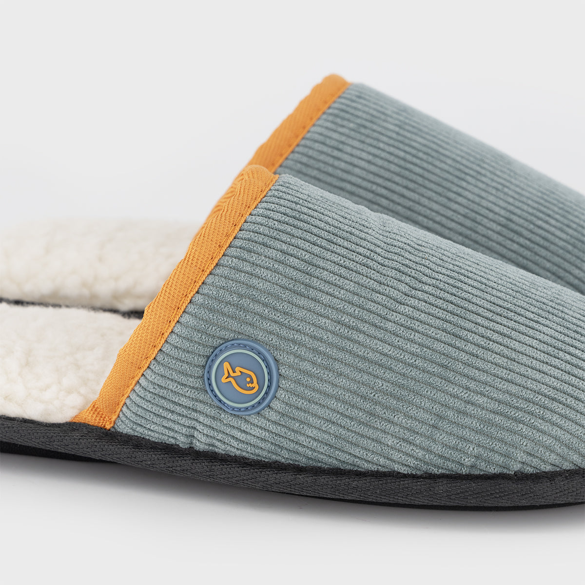 Chaussons En Velours - Aqua