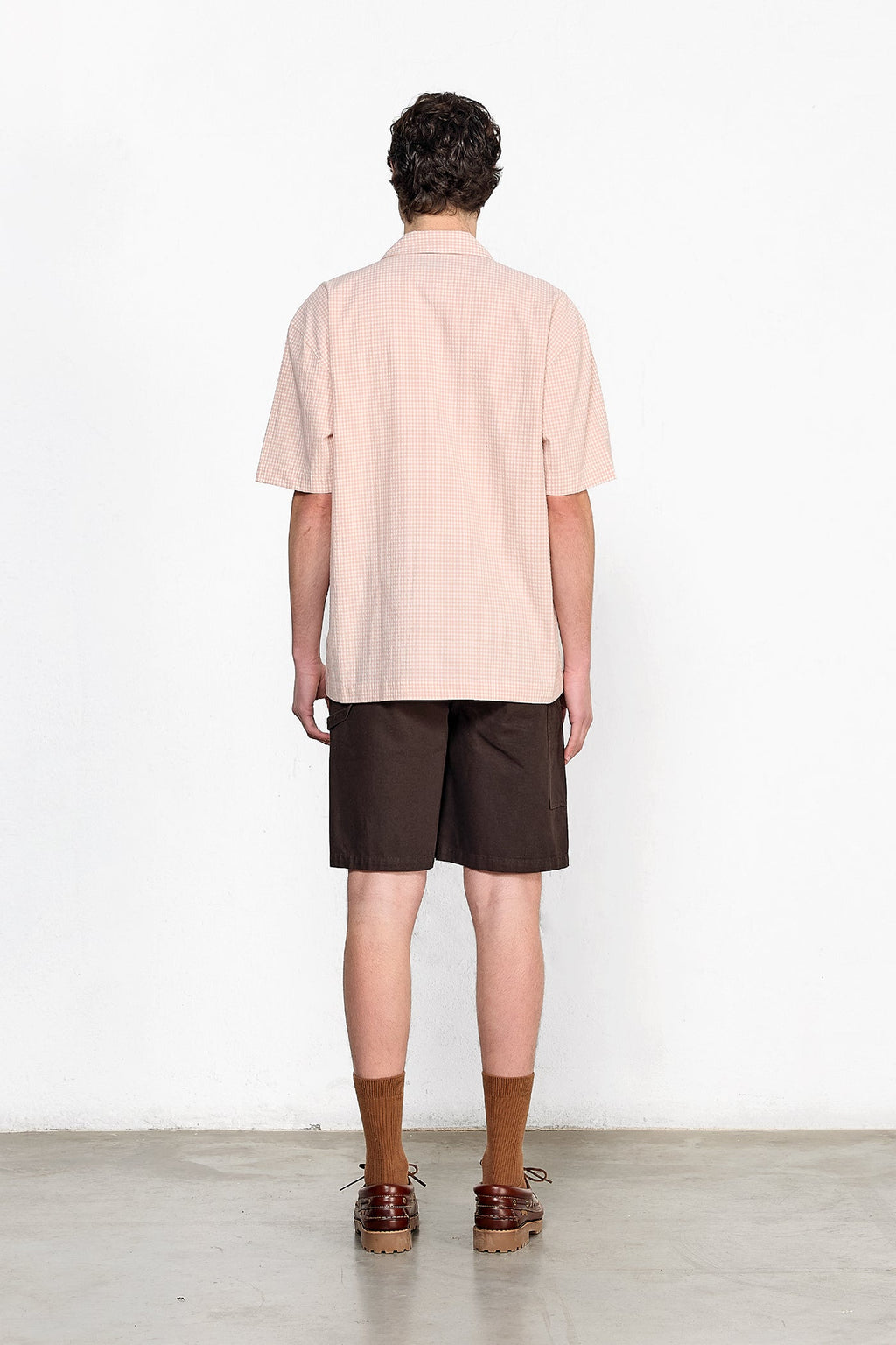 Chemise Manches Courtes Multi Pocket Pink