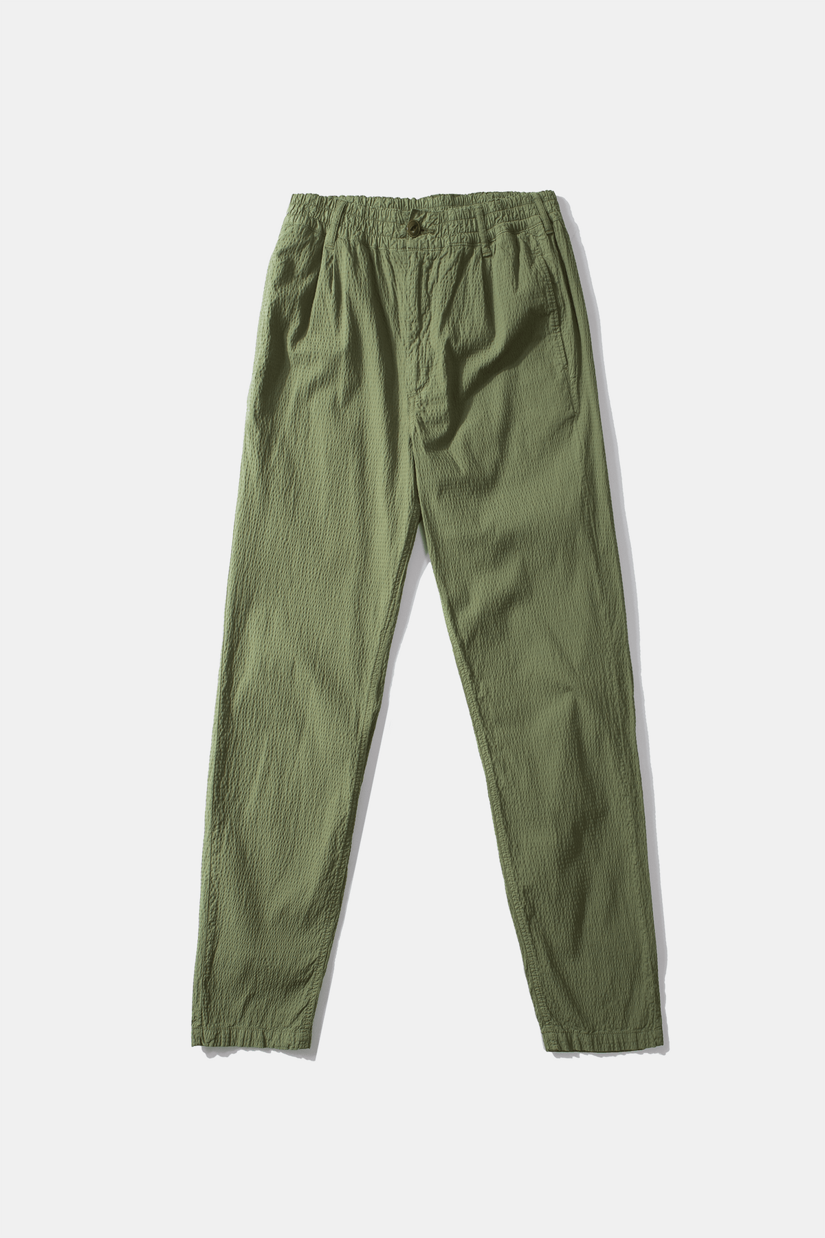 Pantalon Seersucker Plain Khaki