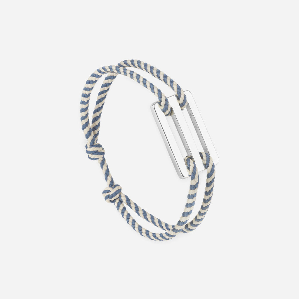 Bracelet Musa - Beige & Bleu