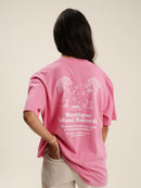 T-Shirt Pink Island Records