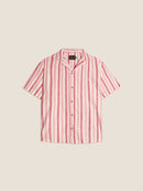 Chemise Red & Pink Striped