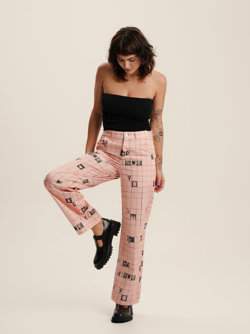 Pantalon Pink Skate