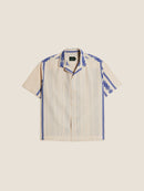 Chemise Blue Folklore Short Sleeve