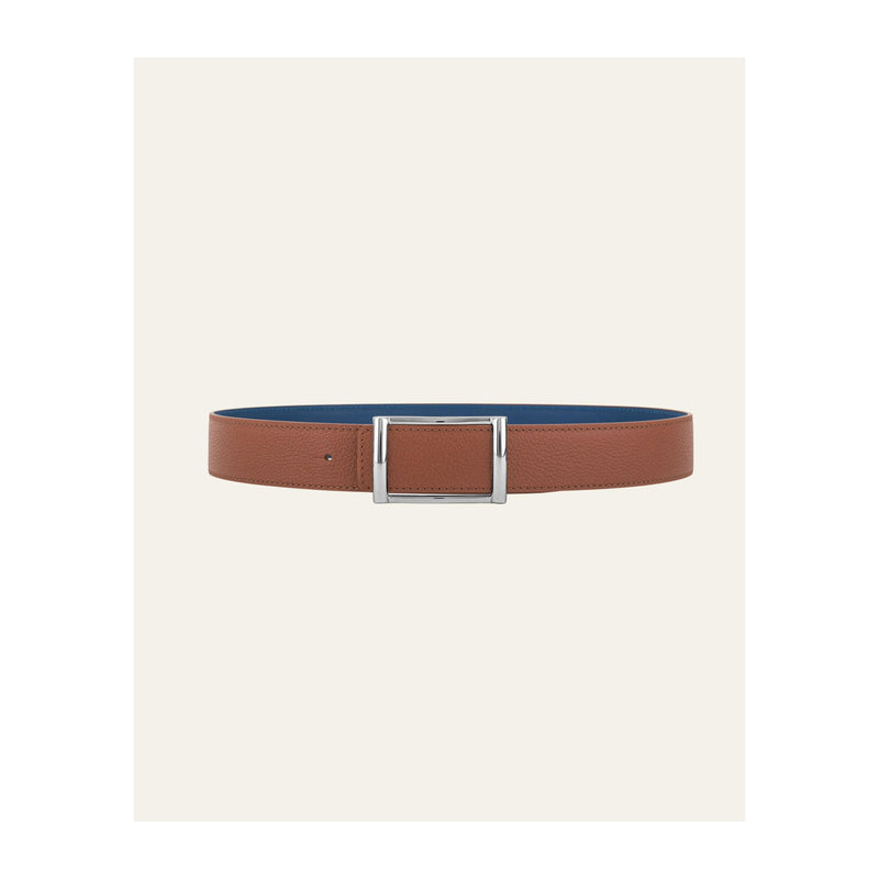 Ceinture Les Astucieux Bleu Et Havane