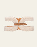 Ceinture La Délicieuse Camel Mouton