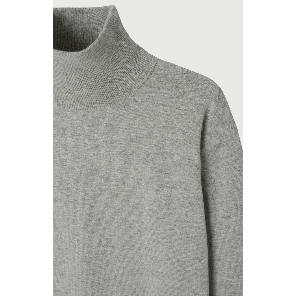 Jersey Cuello Vuelto - Gris Claro Jaspeado - Hombre
