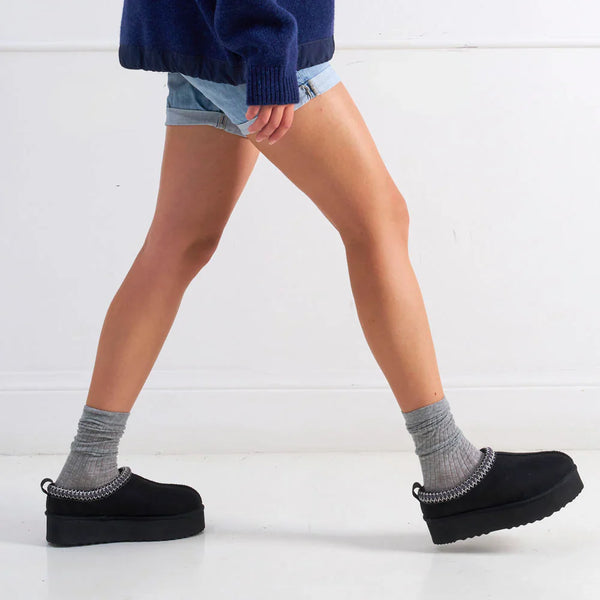 Ria Black Boots - Unisex