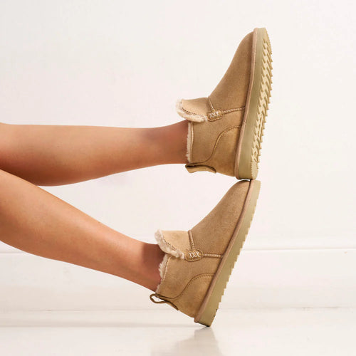 Bottes Mia Beige - Mixte