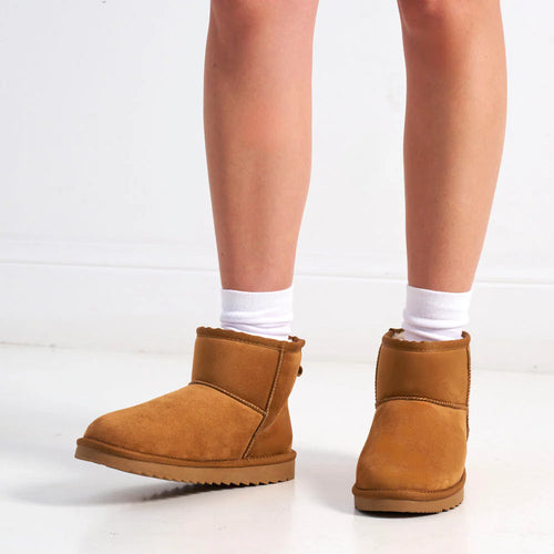 Bottes Marina Camel - Mixte
