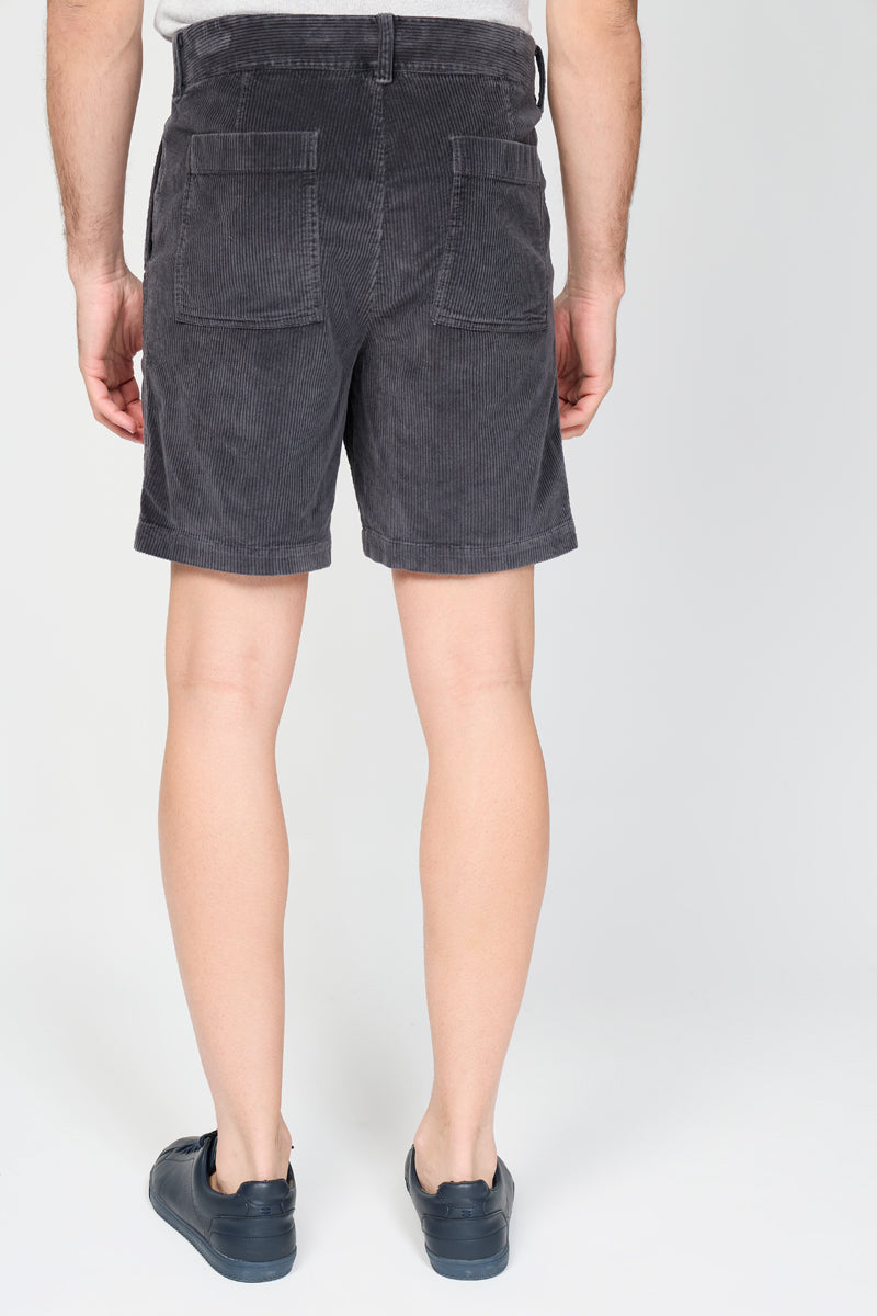 Short Retro de Terciopelo Acanalado con Bolsillo - Maine Pigment - Hombre