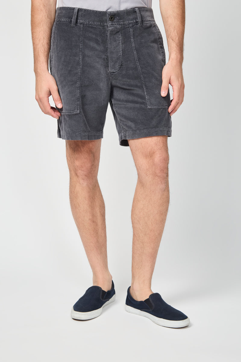 Short Retro de Terciopelo Acanalado con Bolsillo - Maine Pigment - Hombre
