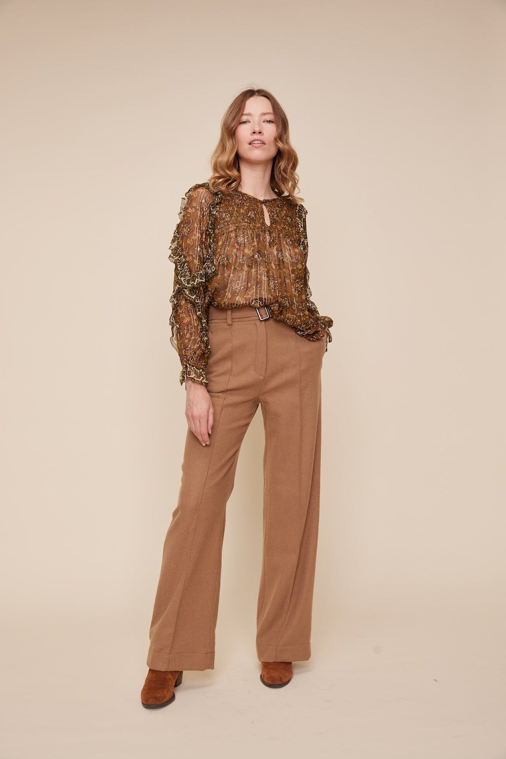 Pantalón Mycity - Beige