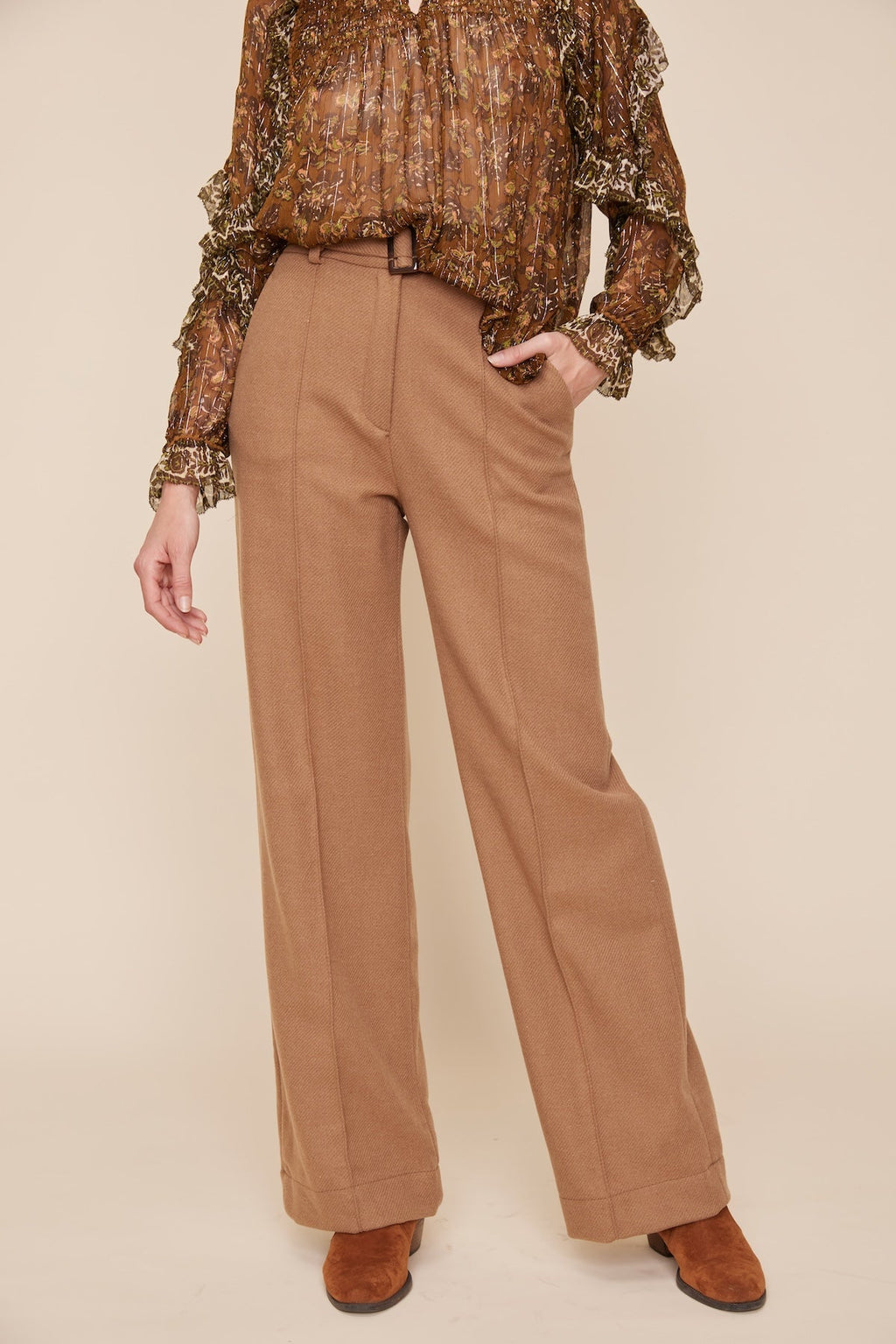 Pantalón Mycity - Beige