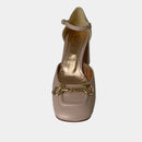 Escarpins Ann Tuil Mystere - Cuir Rose Nude