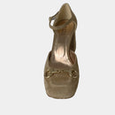 Escarpins Ann Tuil Mystere - Velours Beige