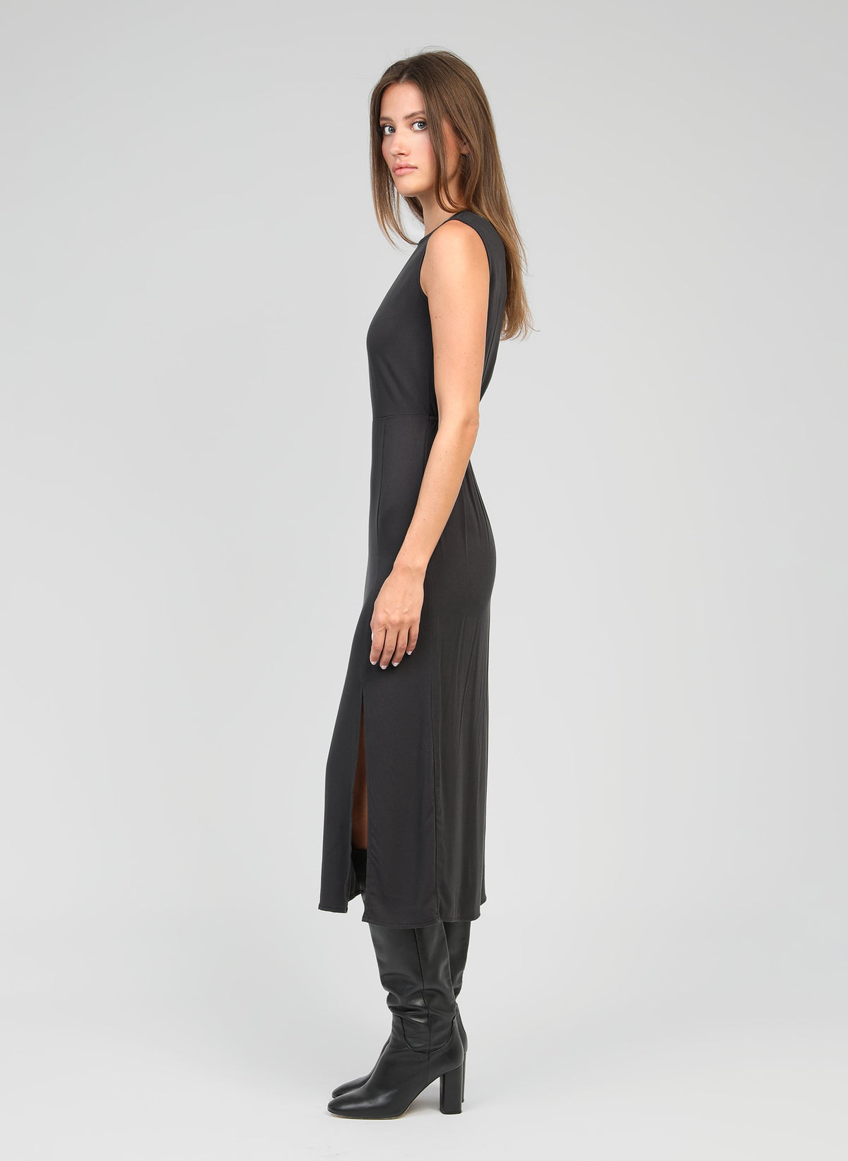 Robe Midi Mystral Carbone