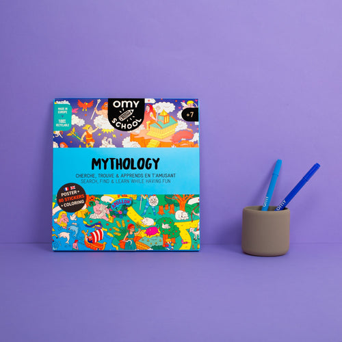 Mythologie - Omy School - Poster + Stickers + Coloriage
