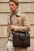 Mael Briefcase - Brown