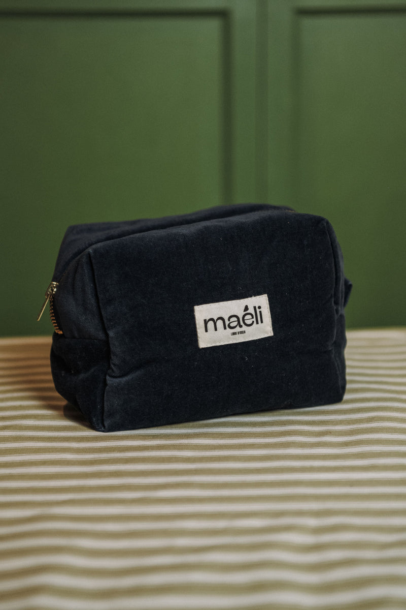 La Trousse - Josephine - Velours Bleu