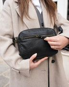 Maelys Shoulder Bag - Black Lamb