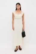 Vestido Maeva Crema