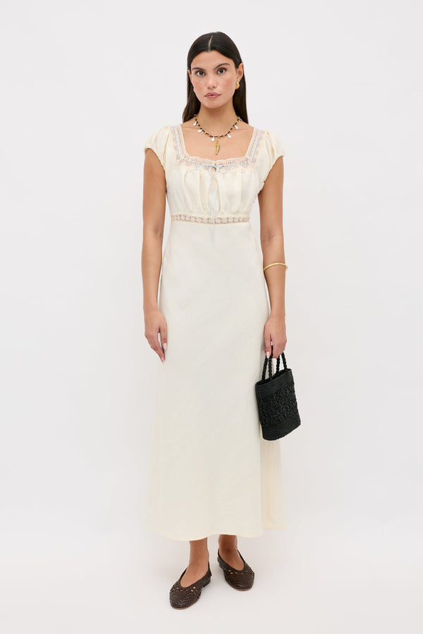 Maeva Dress Cream