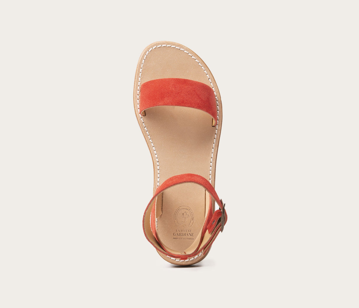 Sandali Mage - Scamosciato Corallo - Donna
