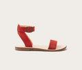 Sandali Mage - Scamosciato Corallo - Donna