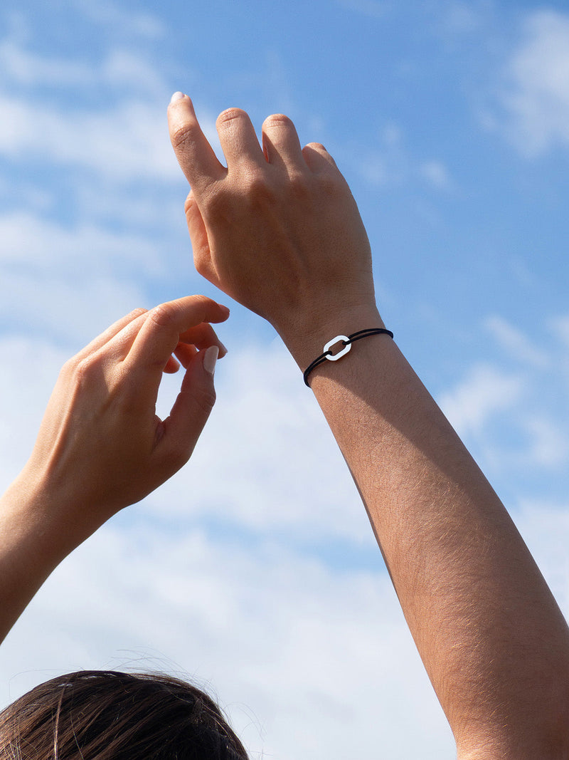 Bracelet Maillage - Noir