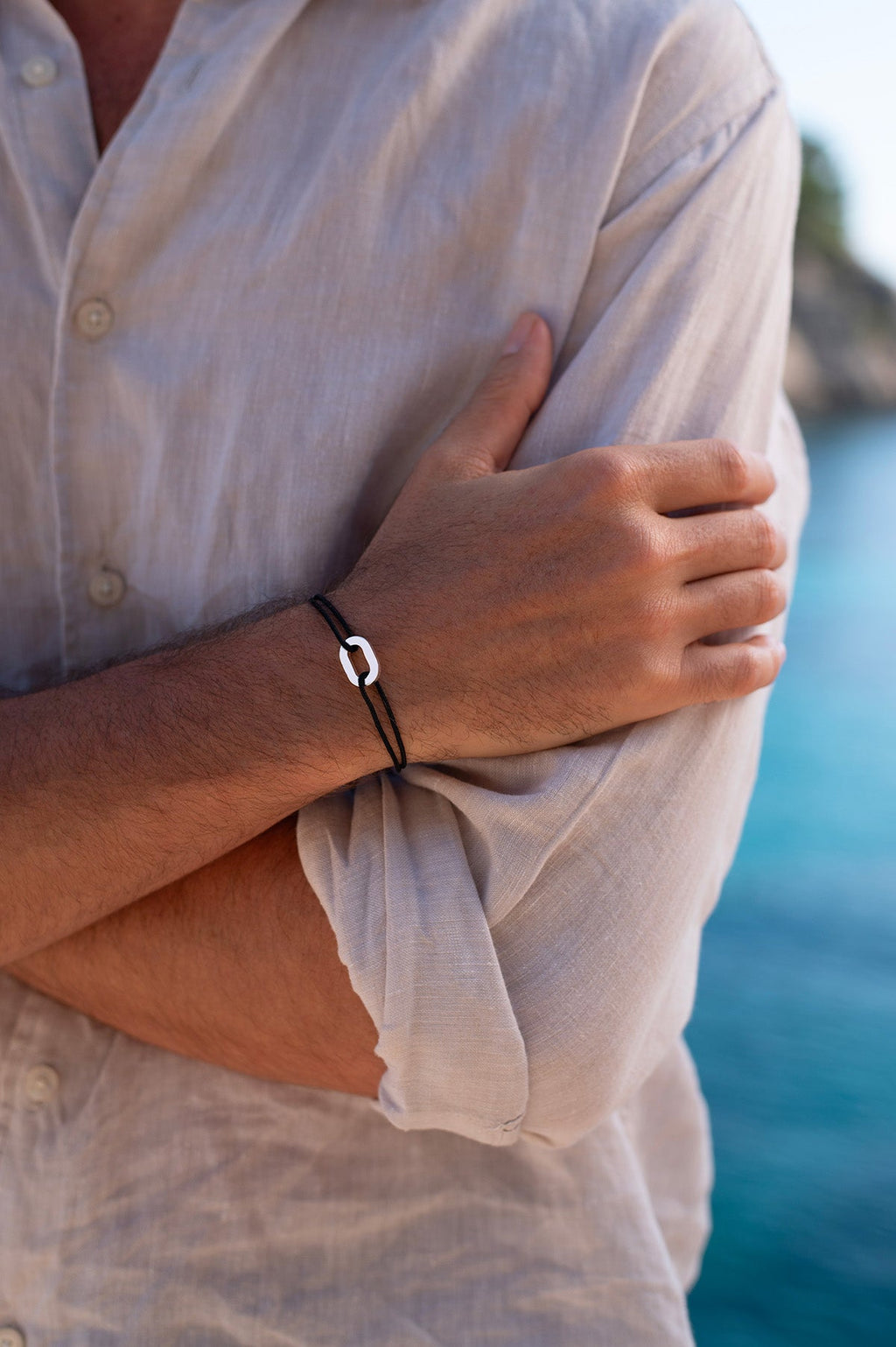 Bracelet Maillage  - Noir