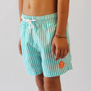 Maillot De Bain Enfant - Le Petit Immergé Aqua Rayé
