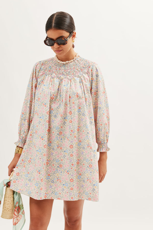 Robe Maira Billie Ditsy Cream