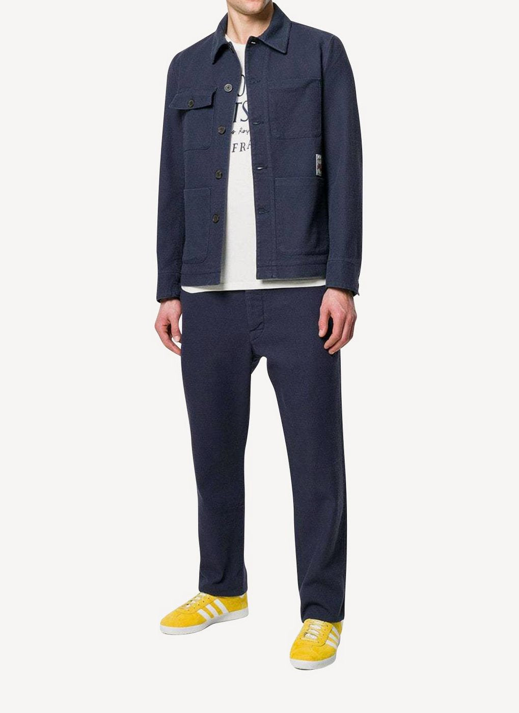 Maison Kitsune - Nico Chino Trousers - Dark Navy - Men