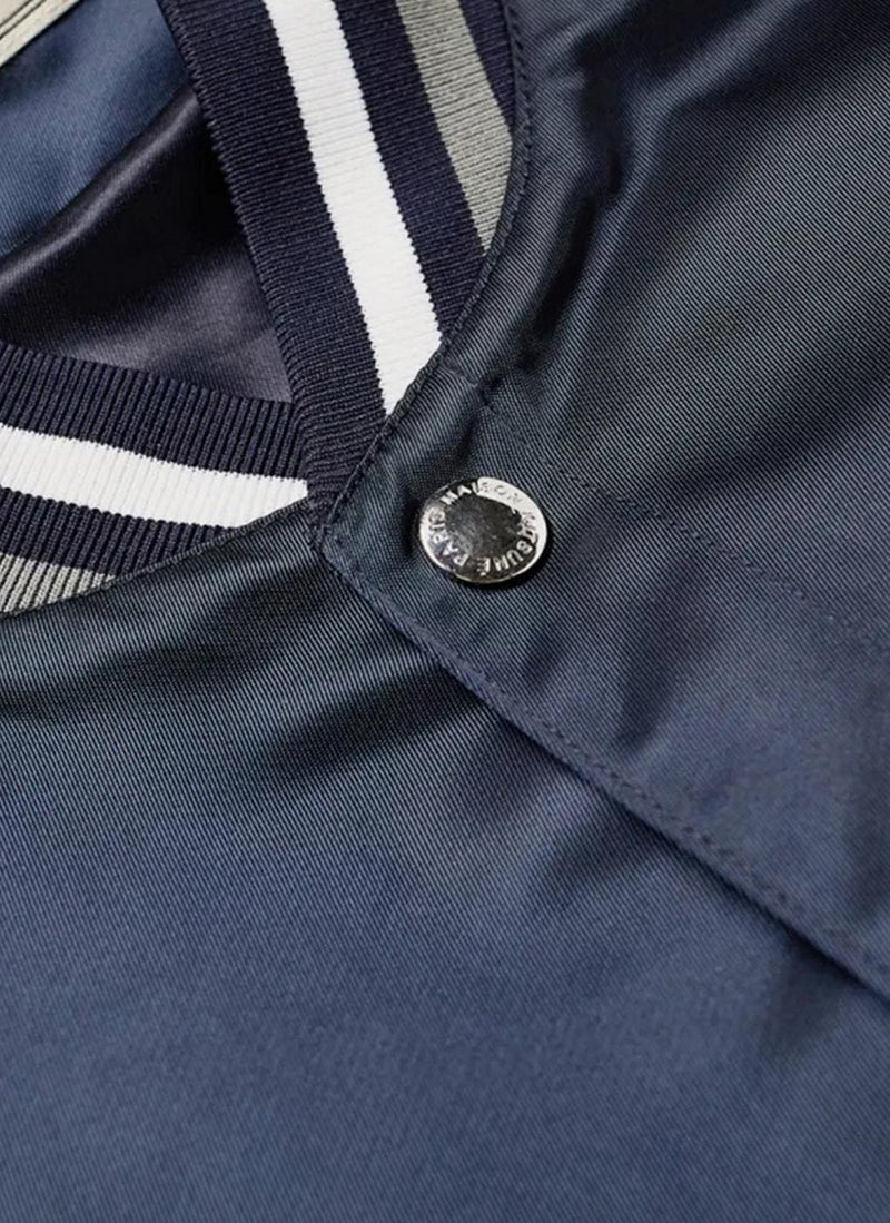 Maison Kitsune - Satin Teddy - Navy - Homme