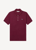 Maison Kitsune - Light Pique Polo - Burgundy - Homme