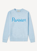 Maison Kitsune - Sweatshirt Parisien - Light Blue - Homme