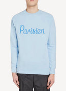 Maison Kitsune - Sweatshirt Parisien - Light Blue - Homme