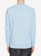 Maison Kitsune - Sweatshirt Parisien - Light Blue - Homme