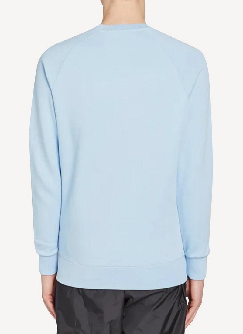 Maison Kitsune - Sweatshirt Parisien - Light Blue - Homme