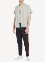 Maison Kitsune - Camiseta Fox Head Patch - Beige - Hombre