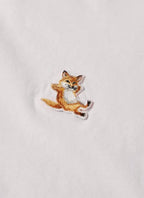 Maison Kitsune - Chillax Fox Patch Classic Tee-Shirt - Light Pink - Unisex