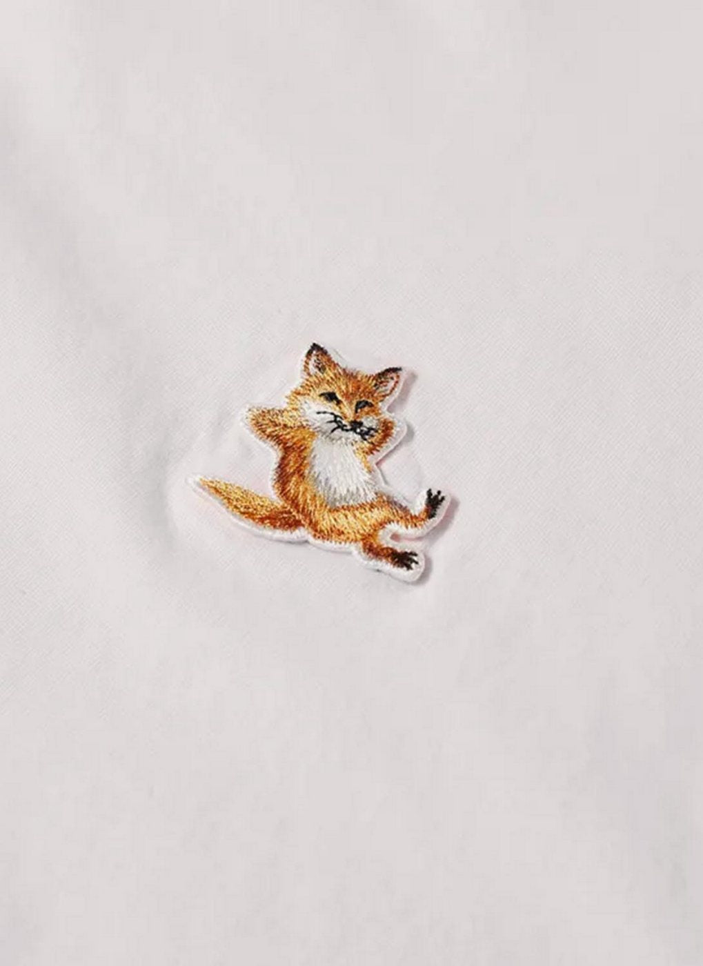Maison Kitsune - Chillax Fox Patch Classic Tee-Shirt - Light Pink - Unisex