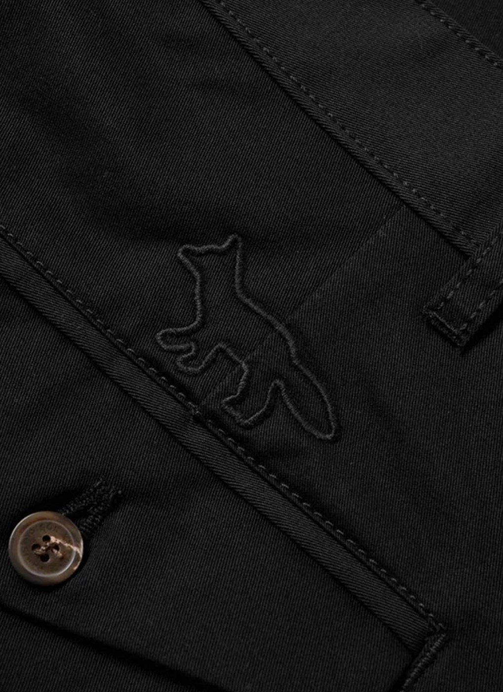 Maison Kitsune - Carrot Pants - Black - Men