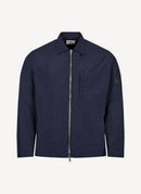 Maison Kitsune - Technical Zipped Overshirt - Dark Navy - Homme