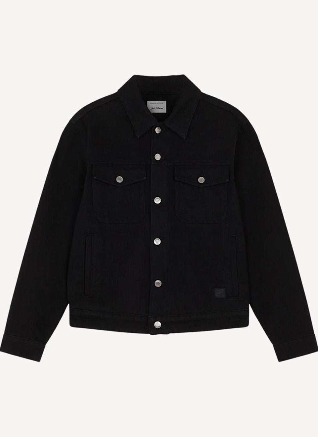 Maison Kitsune - Cafe Trucker Jacket - Black - Homme