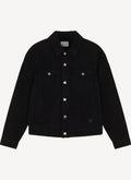 Maison Kitsune - Cafe Trucker Jacket - Black - Homme