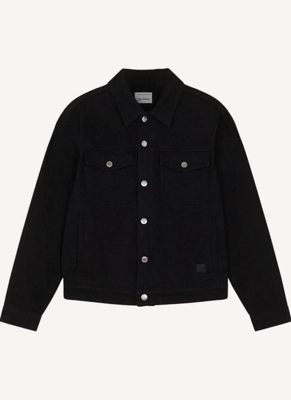 Maison Kitsune - Cafe Trucker Jacket - Black - Homme